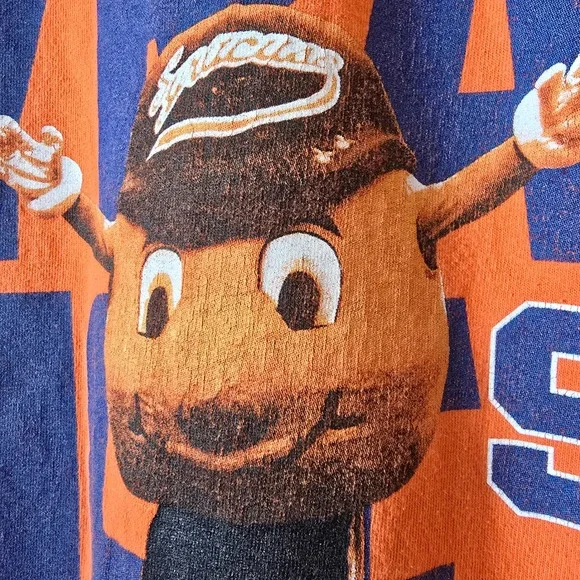 Syracuse Orange Shirt Otto Mascot Mens 2XL Short Sleeve - Picture 3 of 9